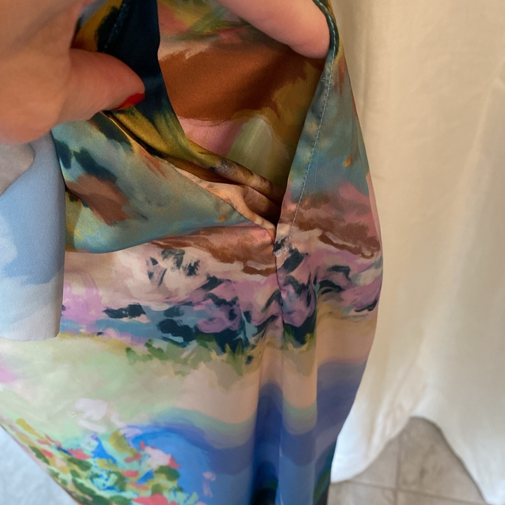 Soma Monet Watercolor Style Robe - Picture 5 of 9
